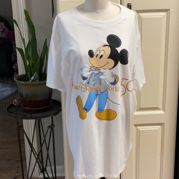 Disney Other - Walt Disney World Mickey 50th XL Tee Shirt Box X